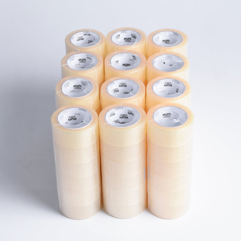 Caixa 72 unids Fita Transparente Acrílico 48x100